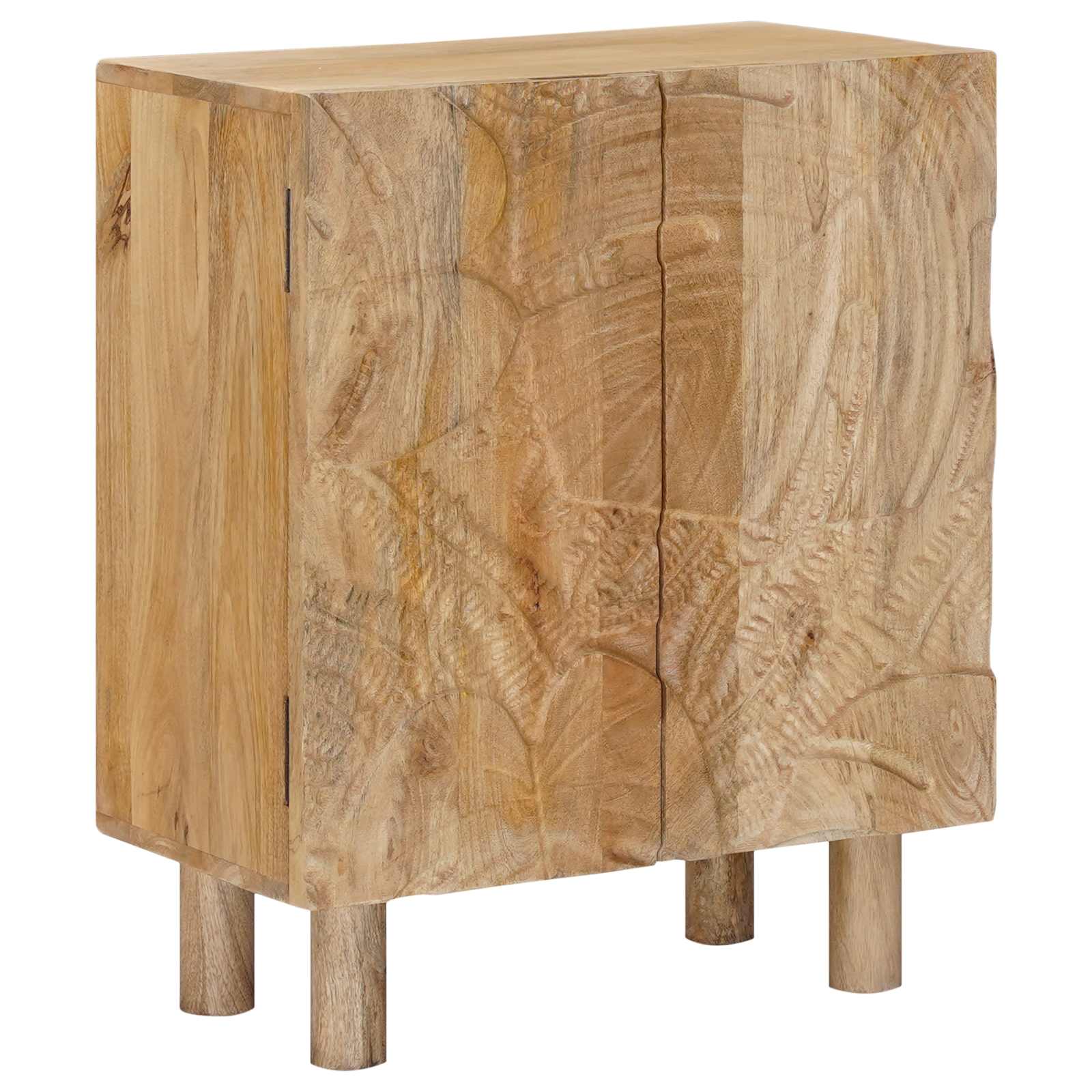 Kreveta 53 x 30 x 65 cm Čvrsto Mango Drvo i Inženjersko Drvo