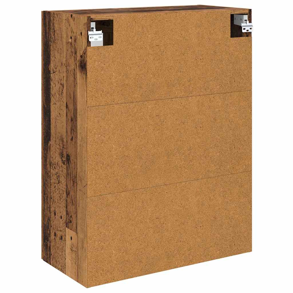 Zidni ormari 2 pcs Staro drvo 69,5 x 34 x 90 cm