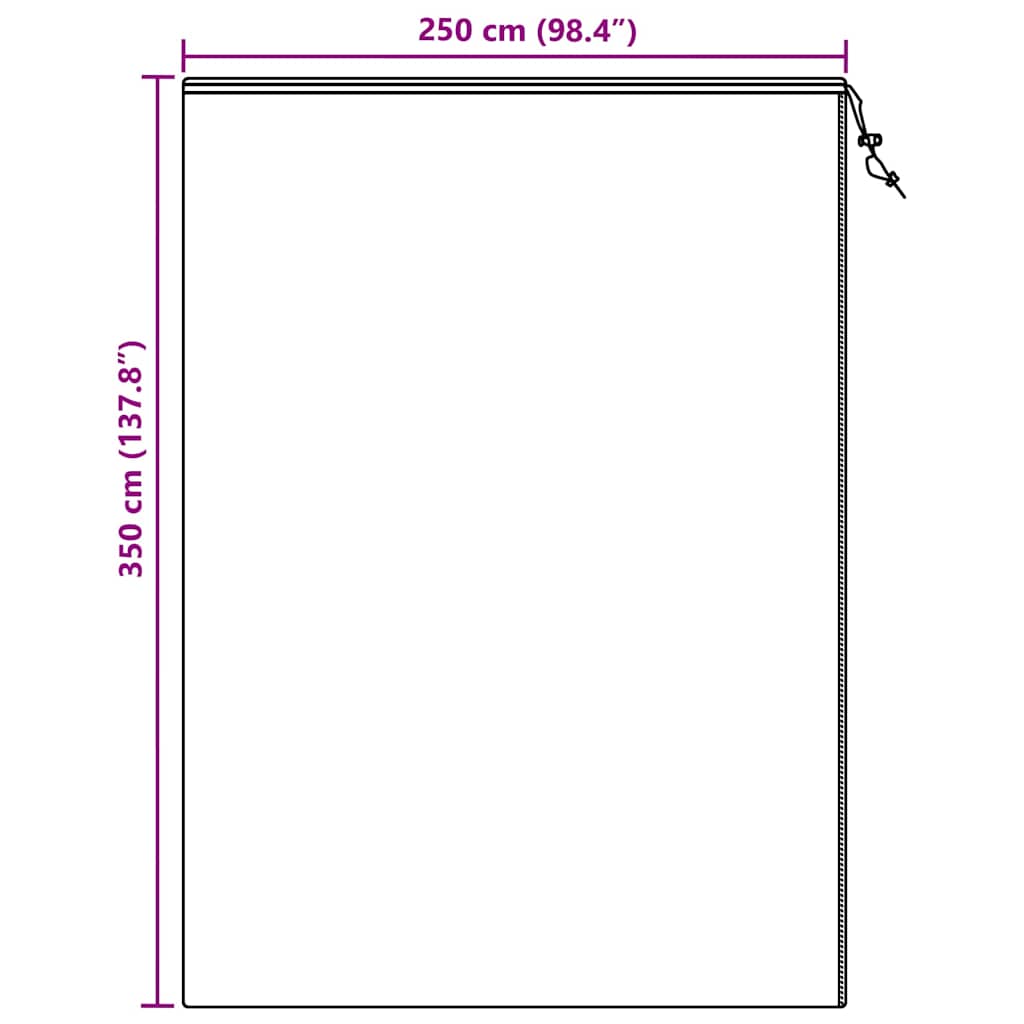 Pokrijte biljke od mraza flis pokrivačem 3 pcs Zelena