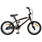 BMX Bicikl 18 Inča za djecu od 7 do 10 godina Crna