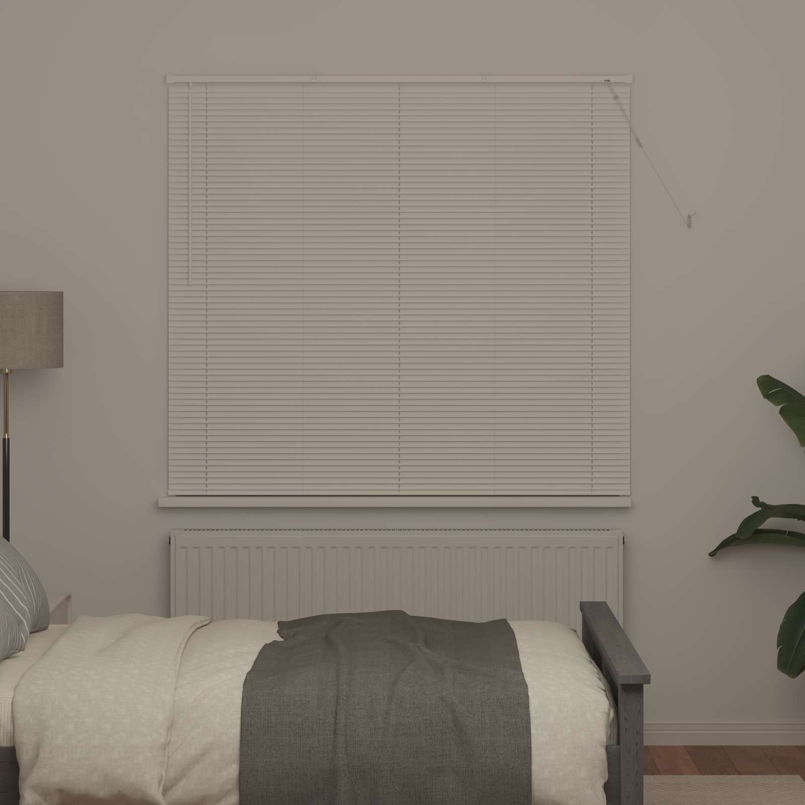 Venecijanska roleta Bijeli 150 x 150 cm PVC