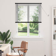 Venecijanska roleta Crna 150 x 80 cm PVC