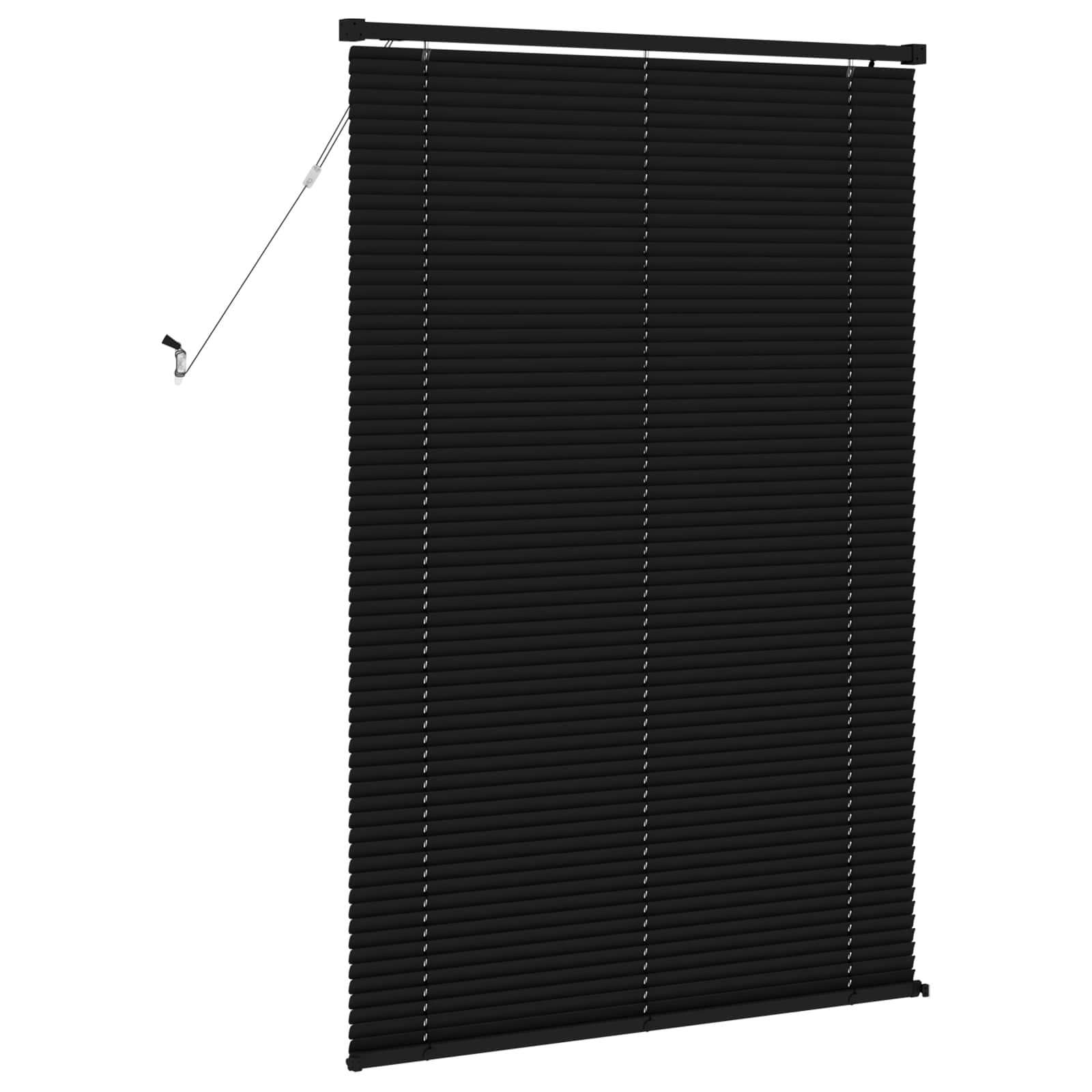 Venecijanska roleta Crna 150 x 80 cm PVC