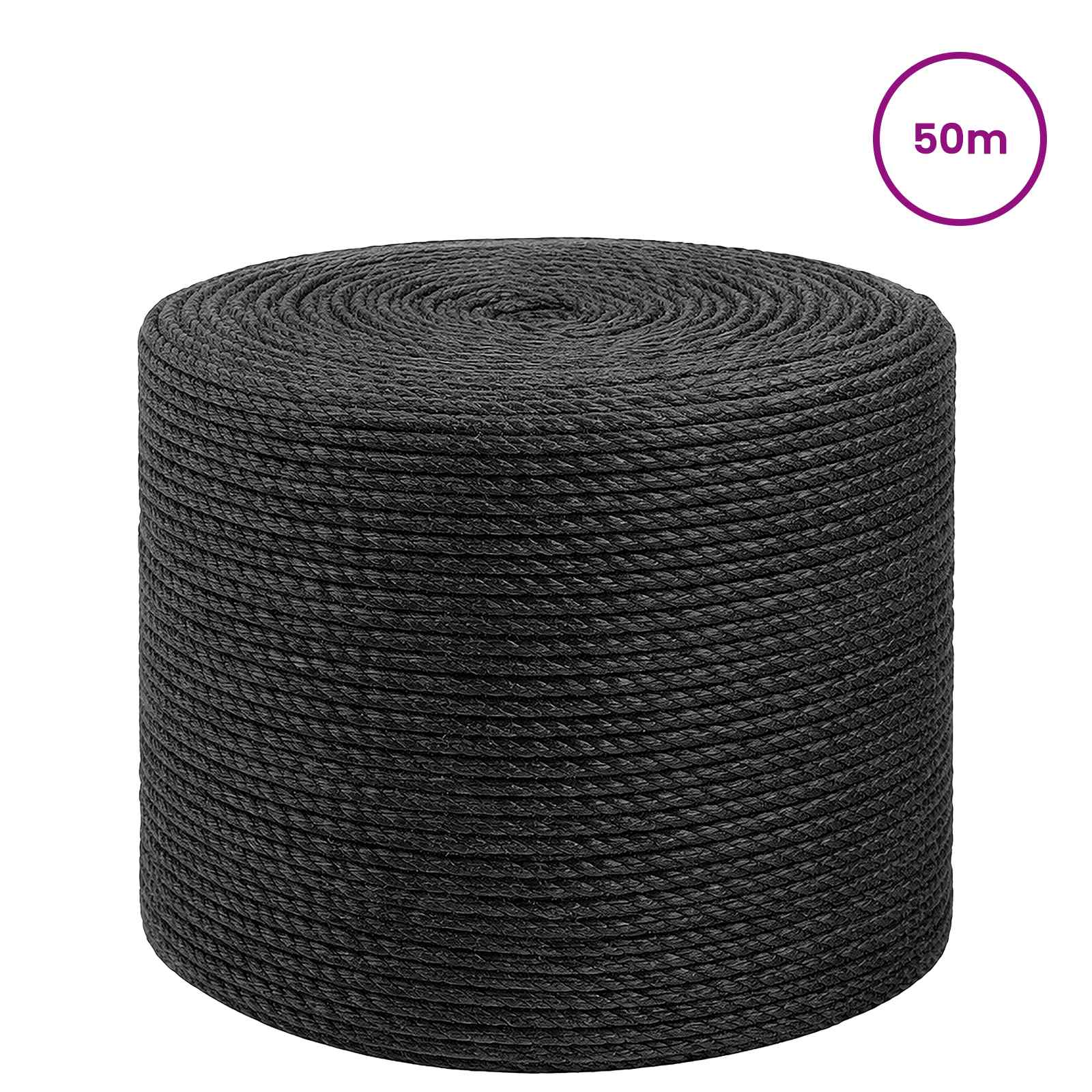 Uže od jute 4 Crna 100% Juta Tossa