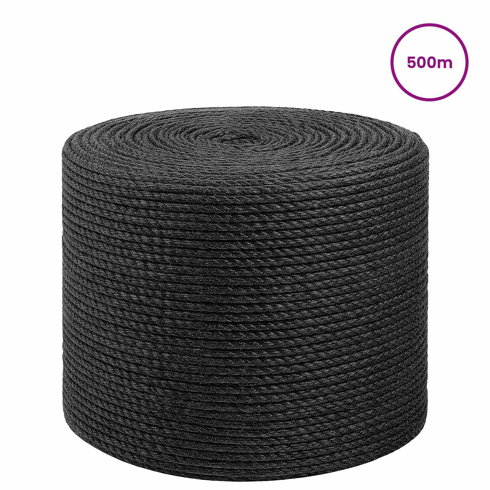 Uže od jute 4 Crna 100% Juta Tossa