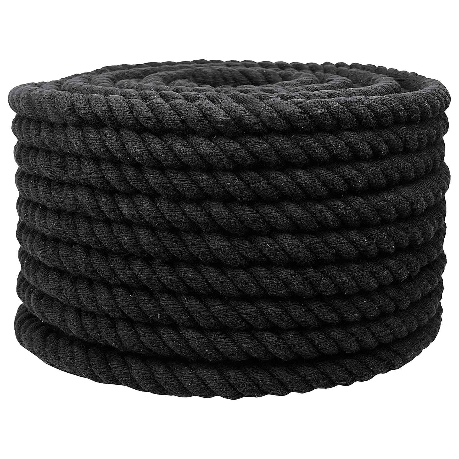 Konop Crna 1,6 x 1,6 x 5000 cm Pamuk