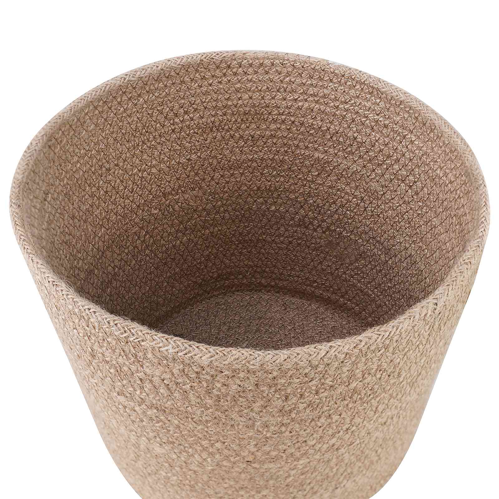 Set saksija za biljke 2 pcs Prirodna Ø 28 x 28 cm 100% Jut