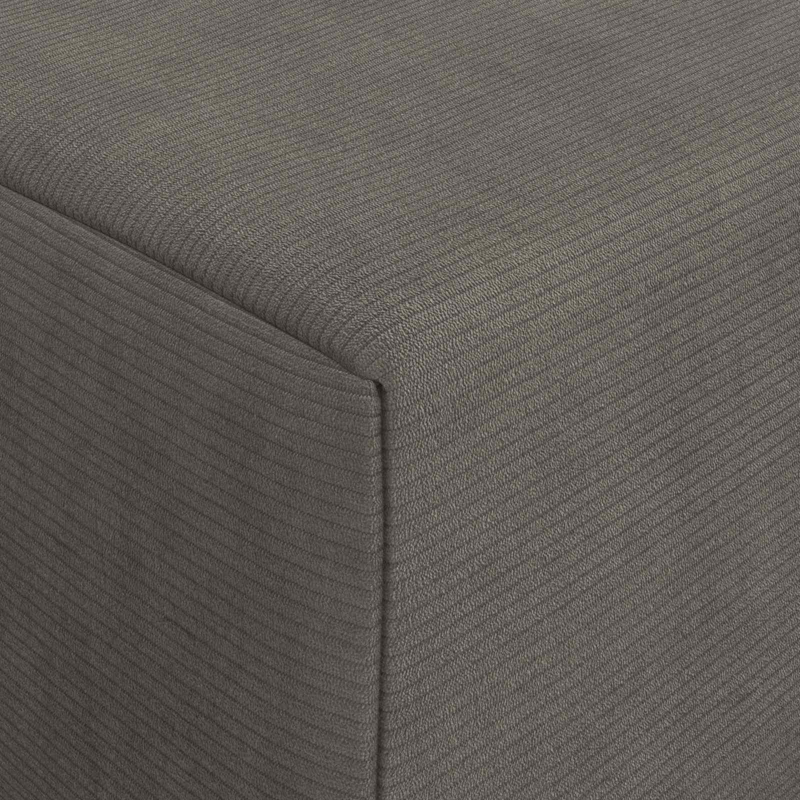 Sofa na razvlačenje Svjetlosiva 200 x 70 x 15 cm