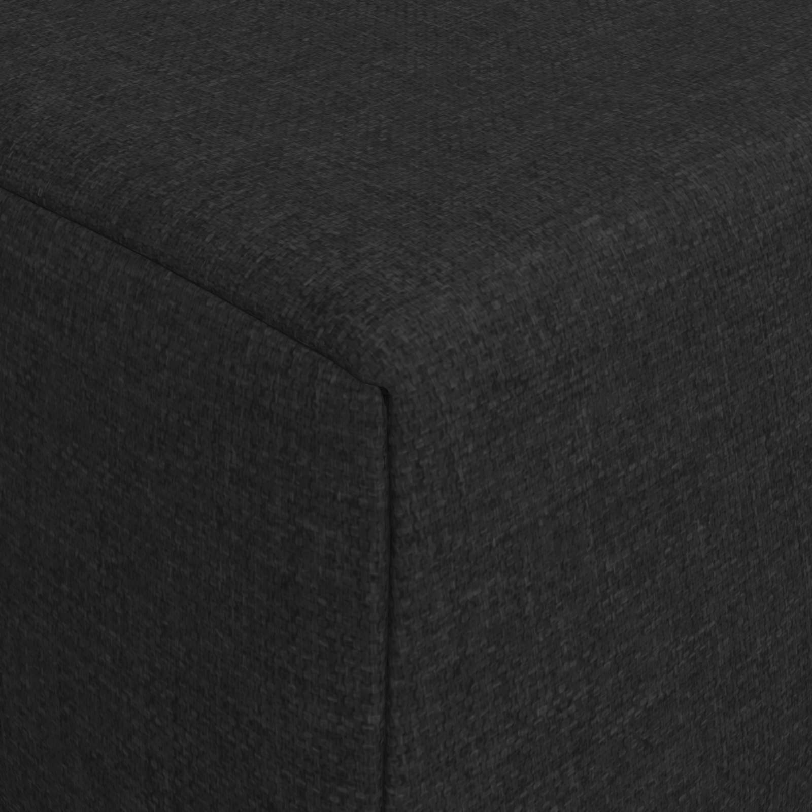 Sofa na razvlačenje Crna 120 x 60 x 49 cm Tkanina