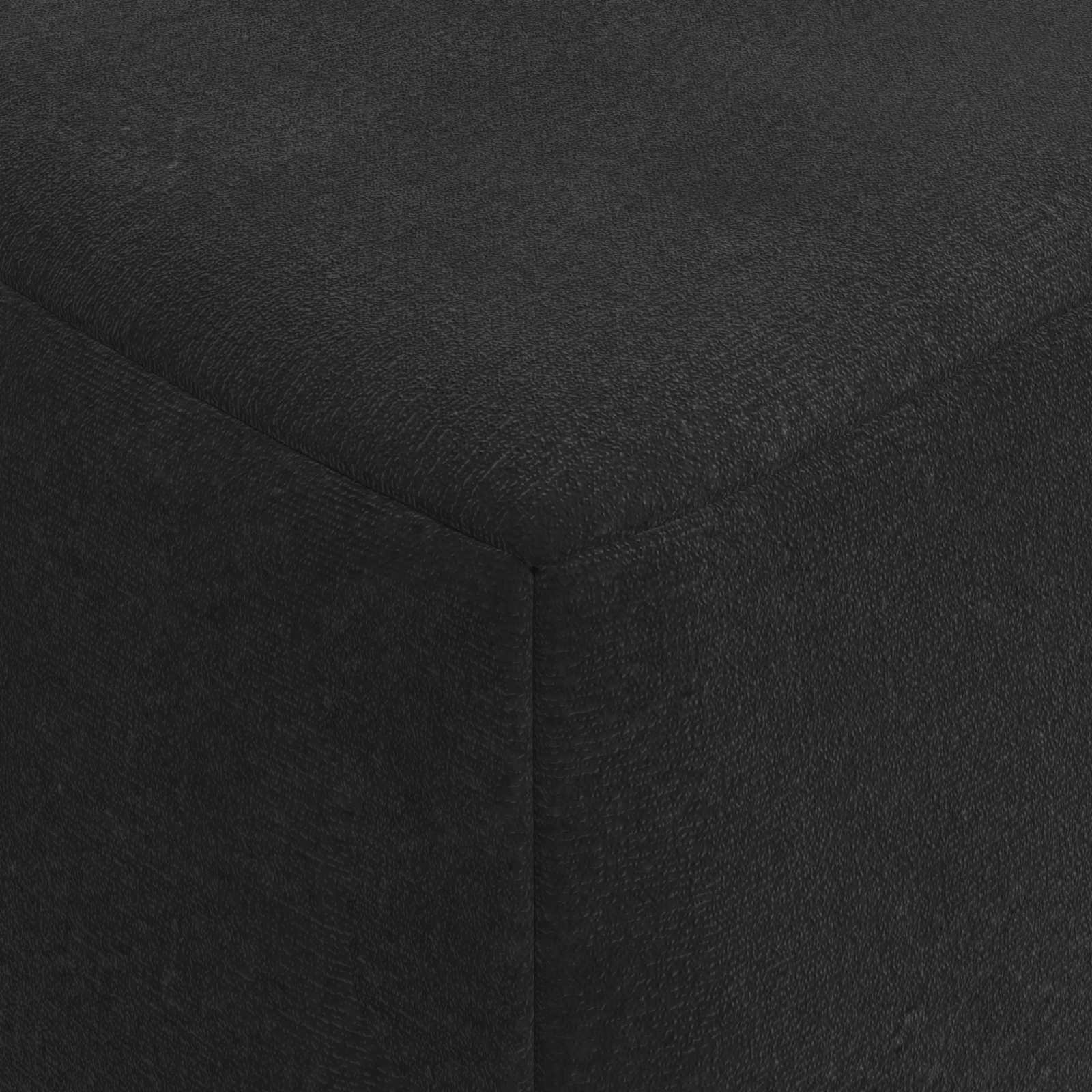 Sofa na razvlačenje Crna 120 x 60 x 49 cm Tkanina