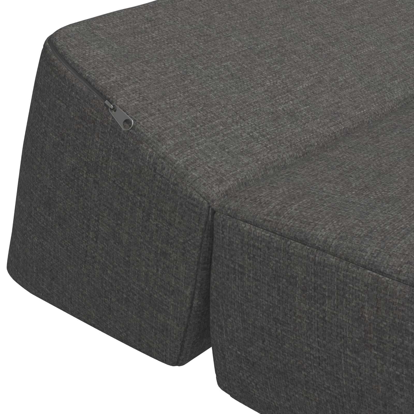 Sofa na razvlačenje Tamnosiva 60 x 70 x 41 cm Tkanina