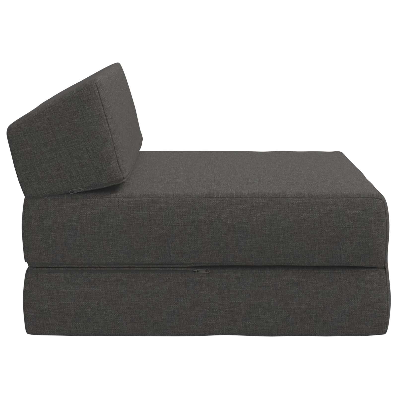 Sofa na razvlačenje Tamnosiva 60 x 70 x 41 cm Tkanina