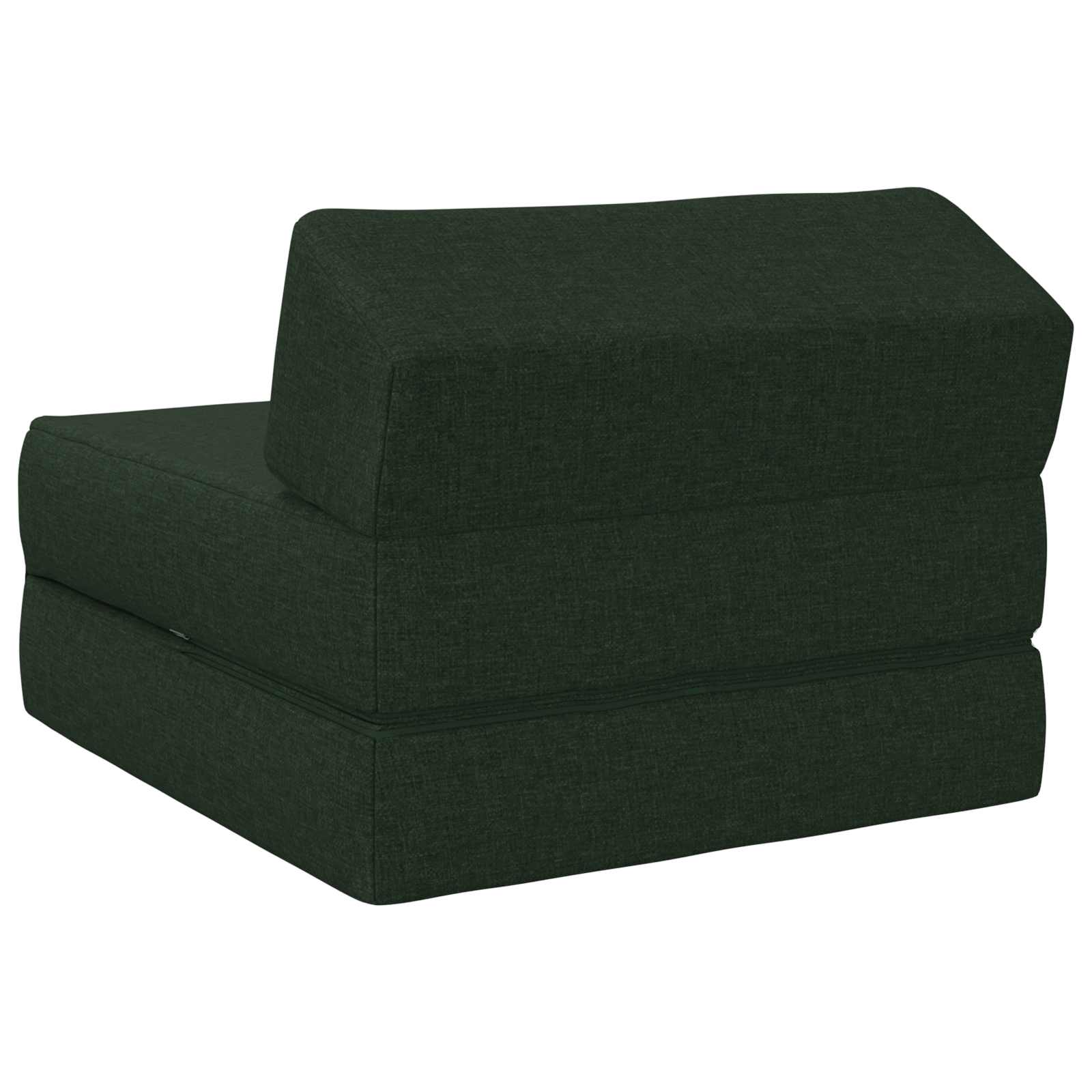 Sofa na razvlačenje Tamnozelena 60 x 70 x 41 cm Tkanina