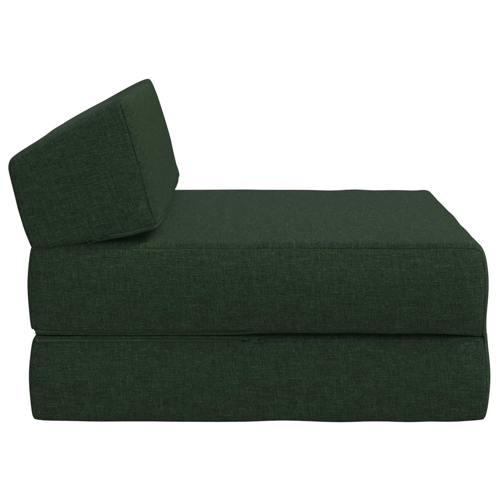 Sofa na razvlačenje Tamnozelena 60 x 70 x 41 cm Tkanina