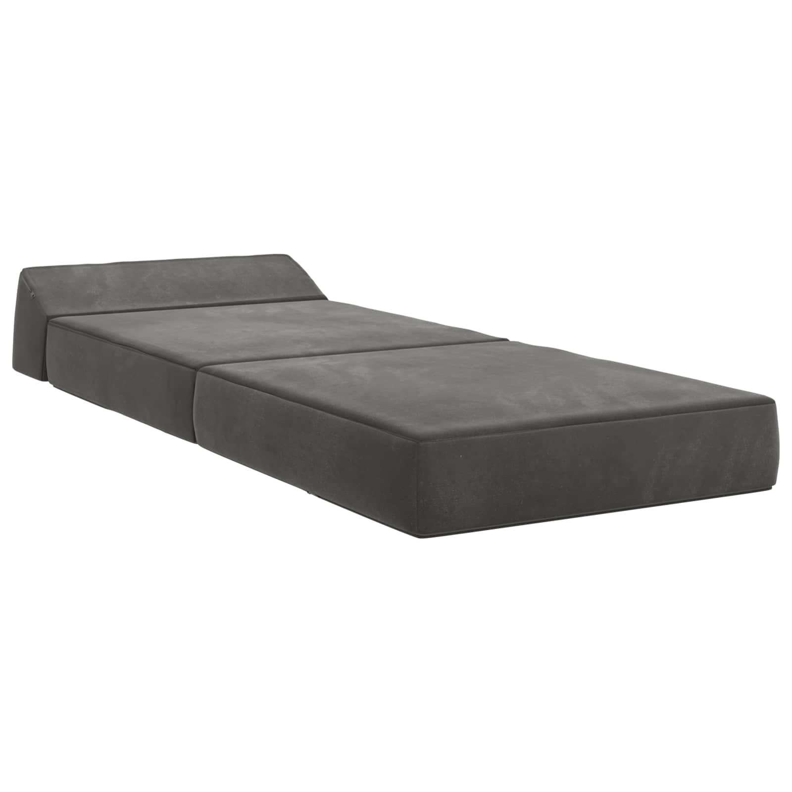 Sofa na razvlačenje Tamnosiva 60 x 70 x 41 cm Tkanina