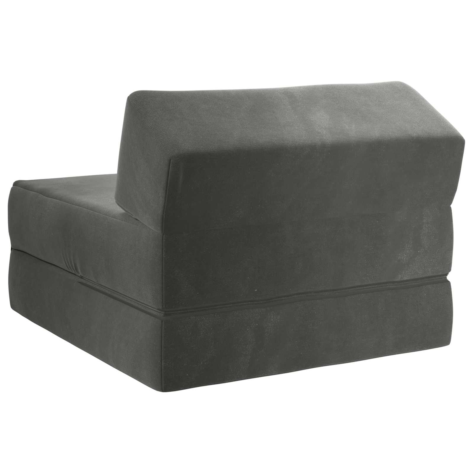 Sofa na razvlačenje Tamnosiva 60 x 70 x 41 cm Tkanina