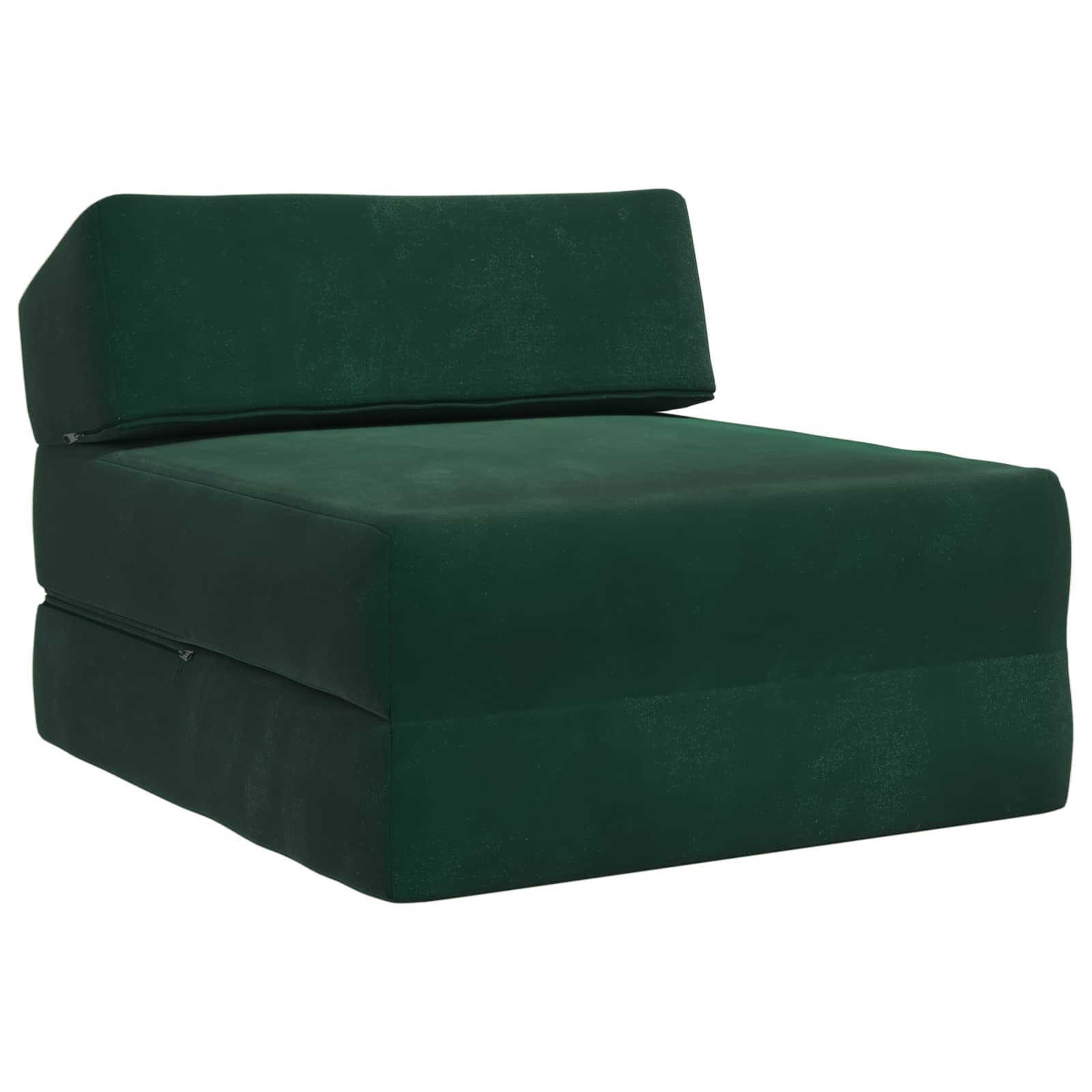 Sofa na razvlačenje Tamnozelena 60 x 70 x 41 cm Tkanina