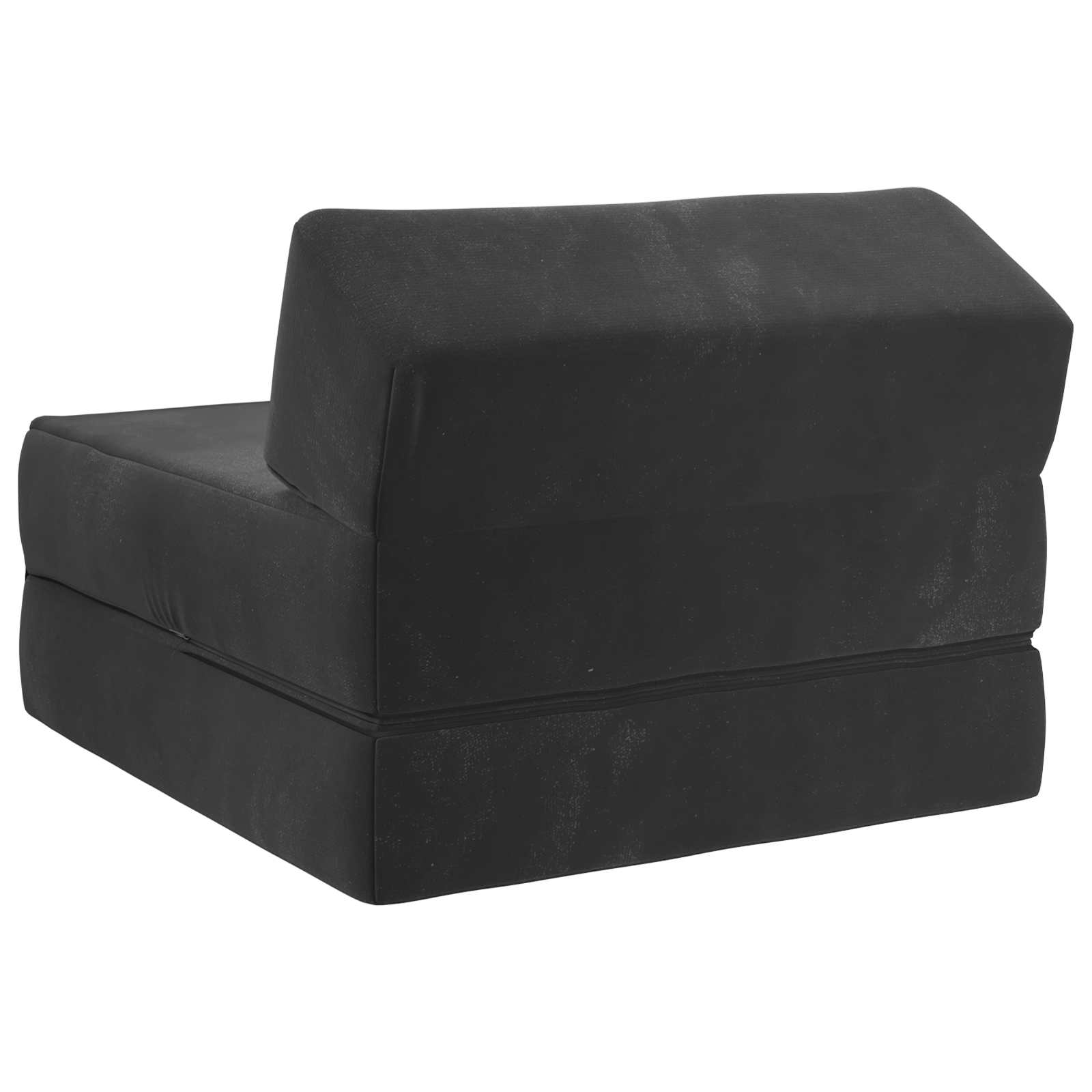 Sofa na razvlačenje Crna 60 x 70 x 41 cm Tkanina