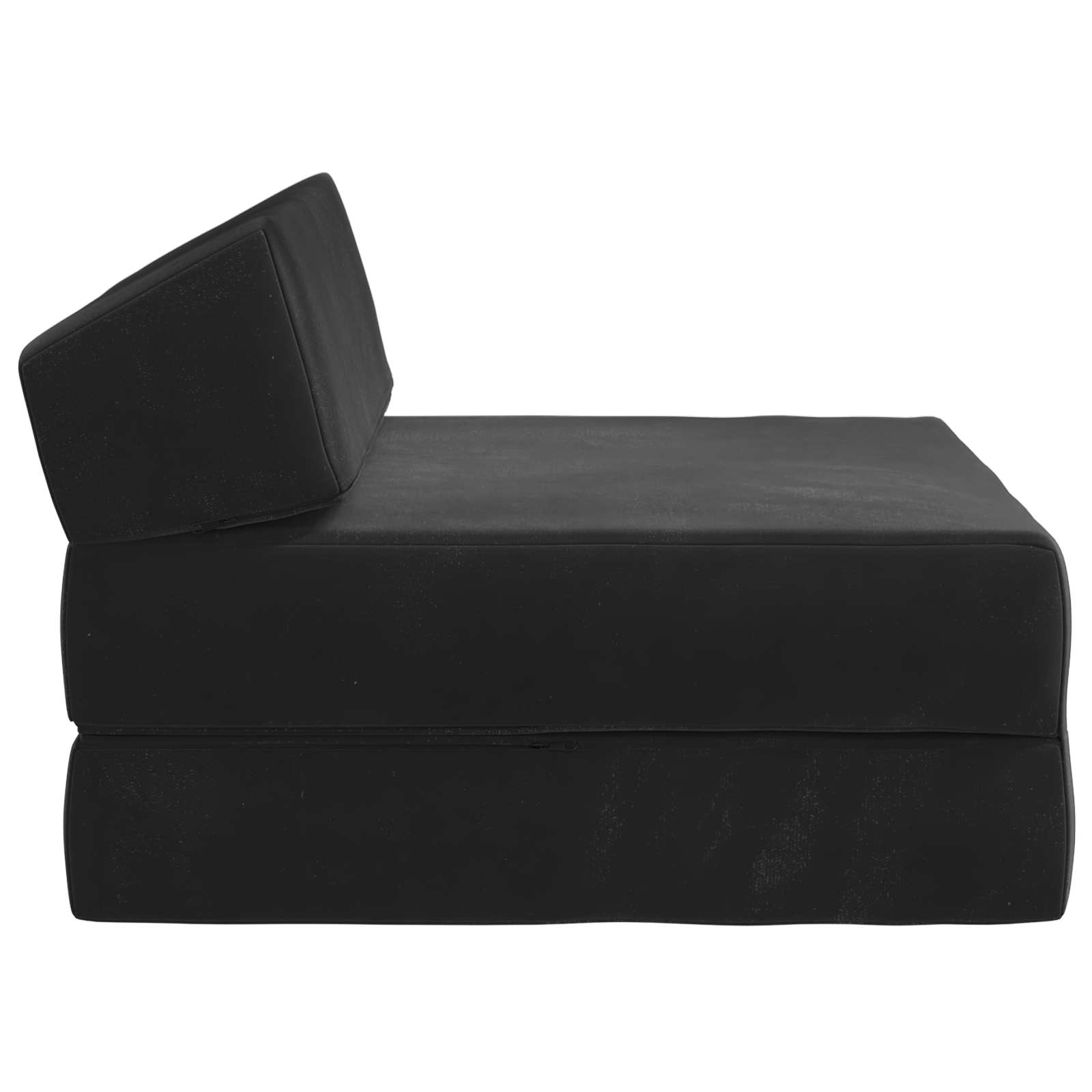 Sofa na razvlačenje Crna 60 x 70 x 41 cm Tkanina