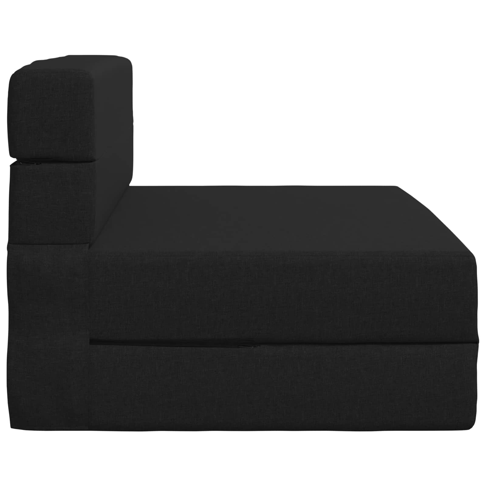 Sofa na razvlačenje Crna 70 x 72 x 60 cm Tkanina