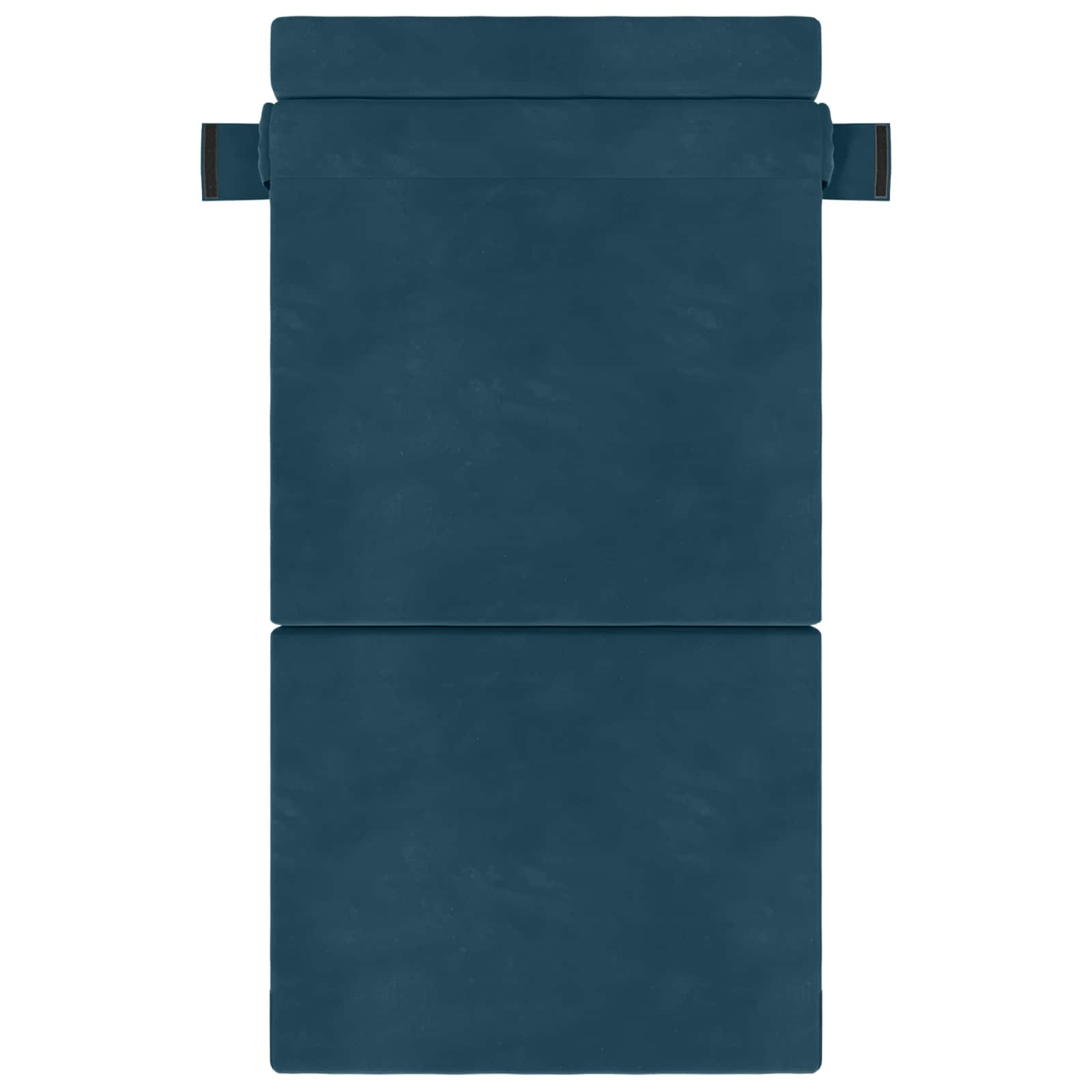 Sofa na razvlačenje Plava 70 x 80 x 60 cm Tkanina