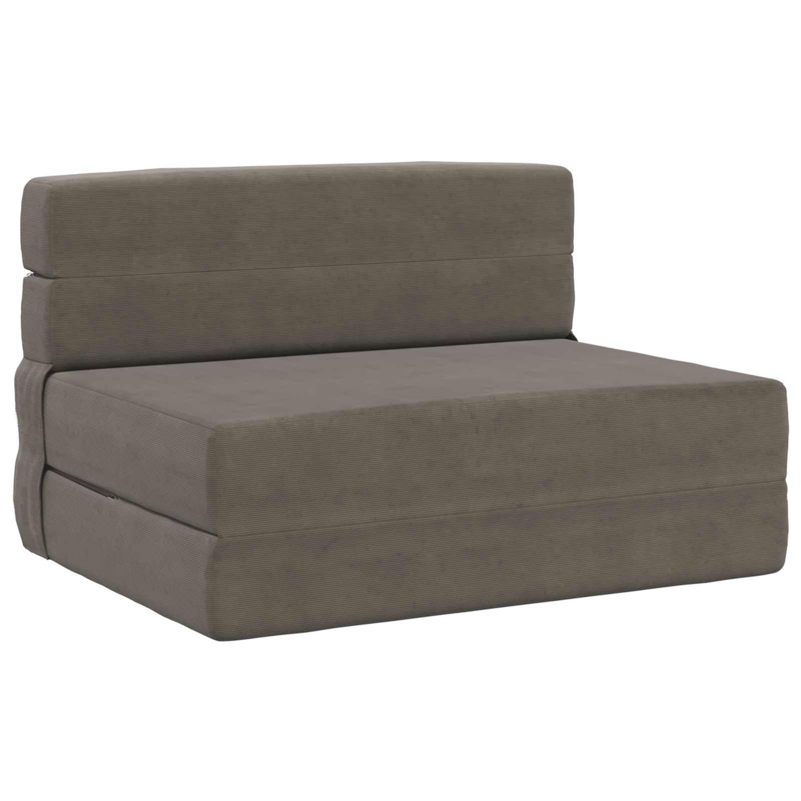 Sofa na razvlačenje Svjetlosiva 70 x 80 x 60 cm Tkanina