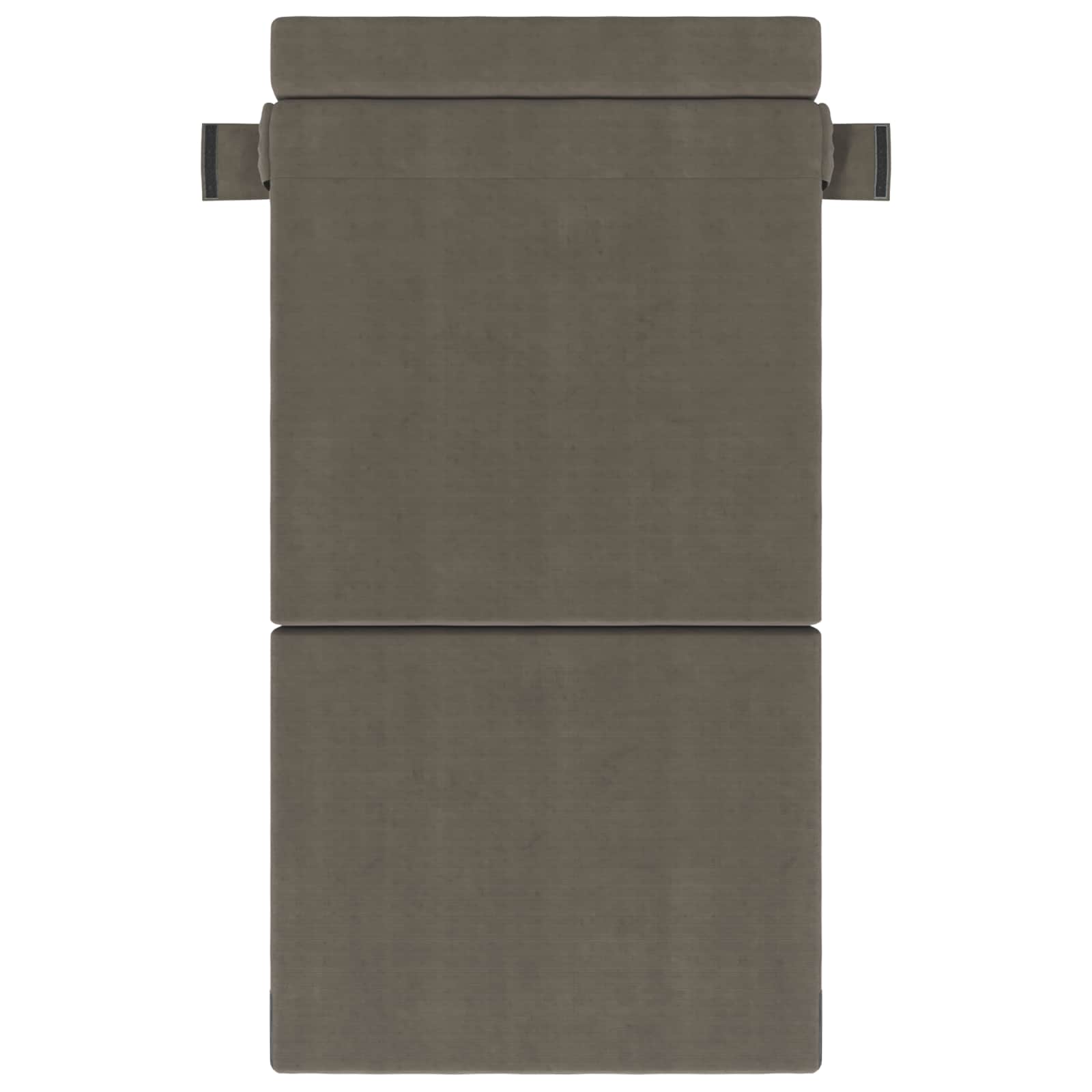 Sofa na razvlačenje Svjetlosiva 70 x 80 x 60 cm Tkanina
