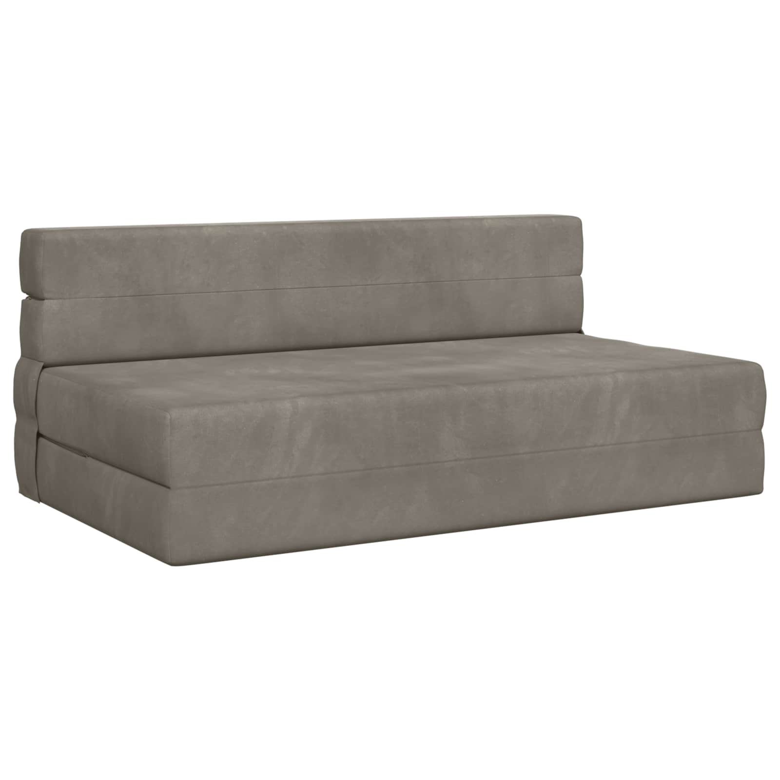 Sofa na razvlačenje Svjetlosiva 152 x 86,5 x 60 cm Tkanina