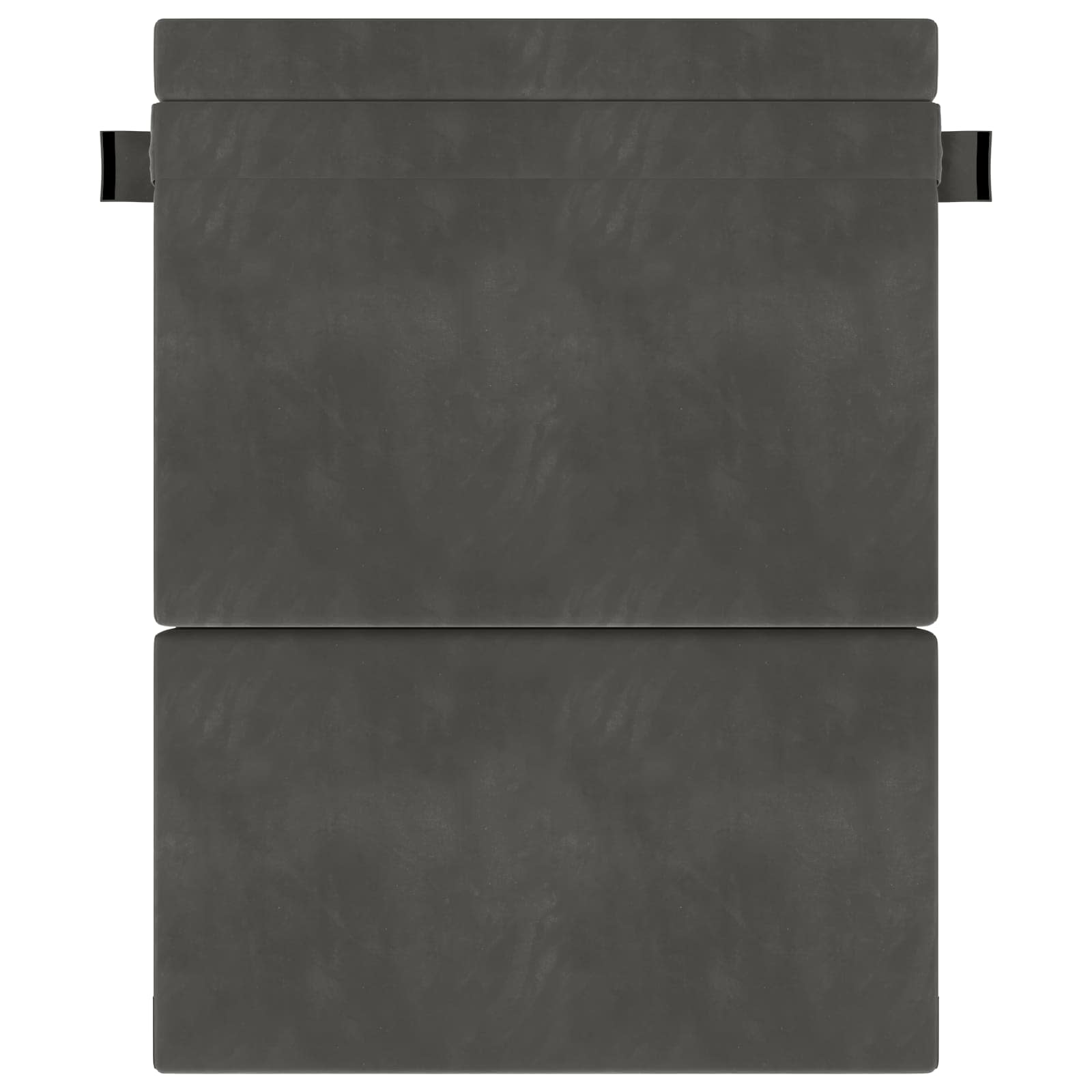 Sofa na razvlačenje Tamnosiva 152 x 86,5 x 60 cm Tkanina