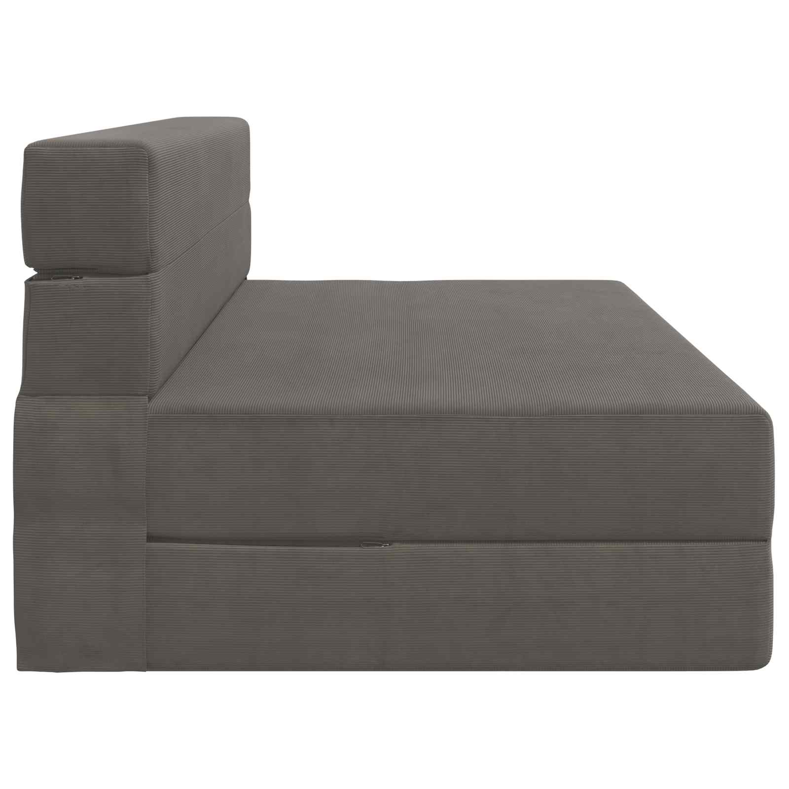Sofa na razvlačenje Svjetlosiva 152 x 86,5 x 60 cm Tkanina