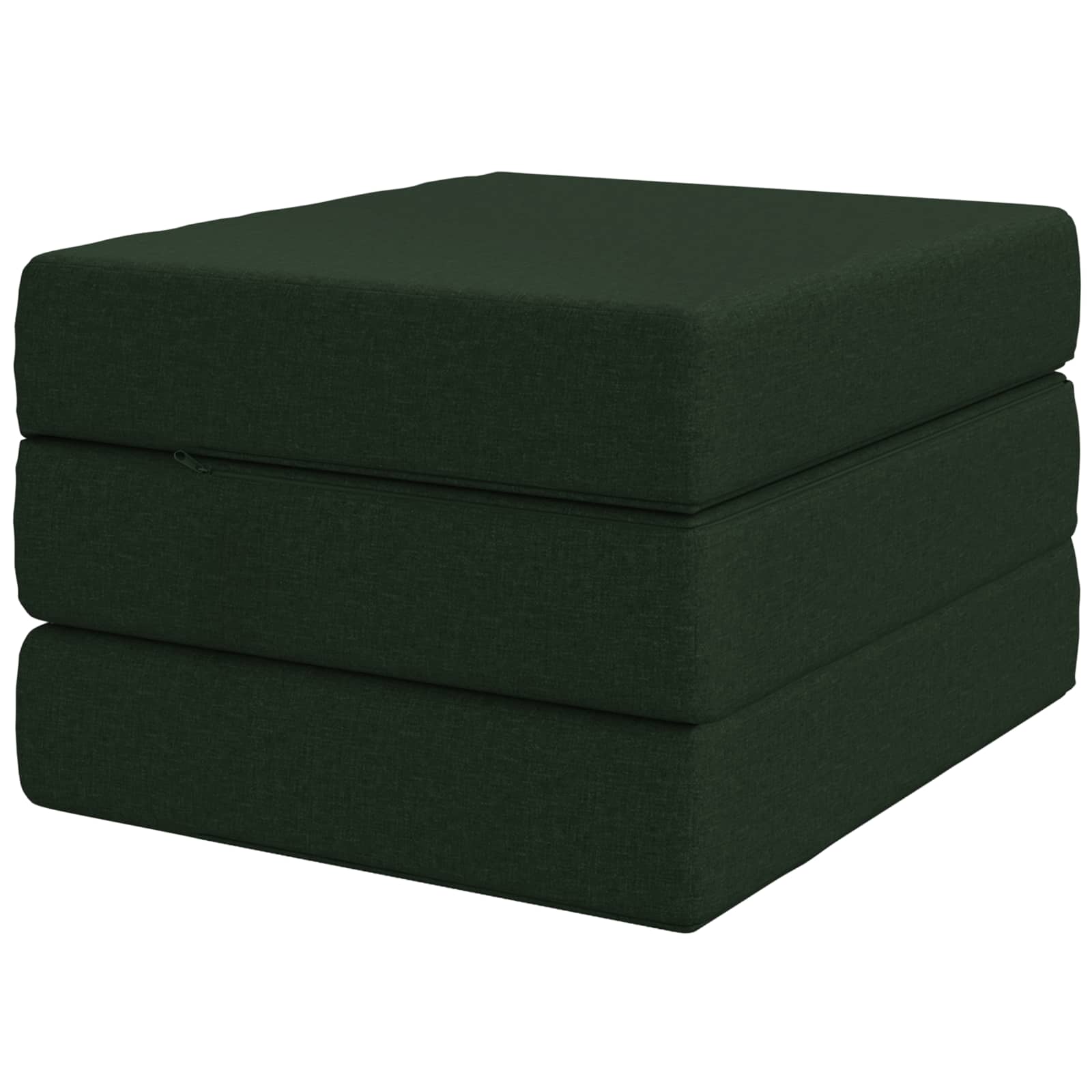 Sofa na razvlačenje 75 x 63 x 45 cm Tamnozelena