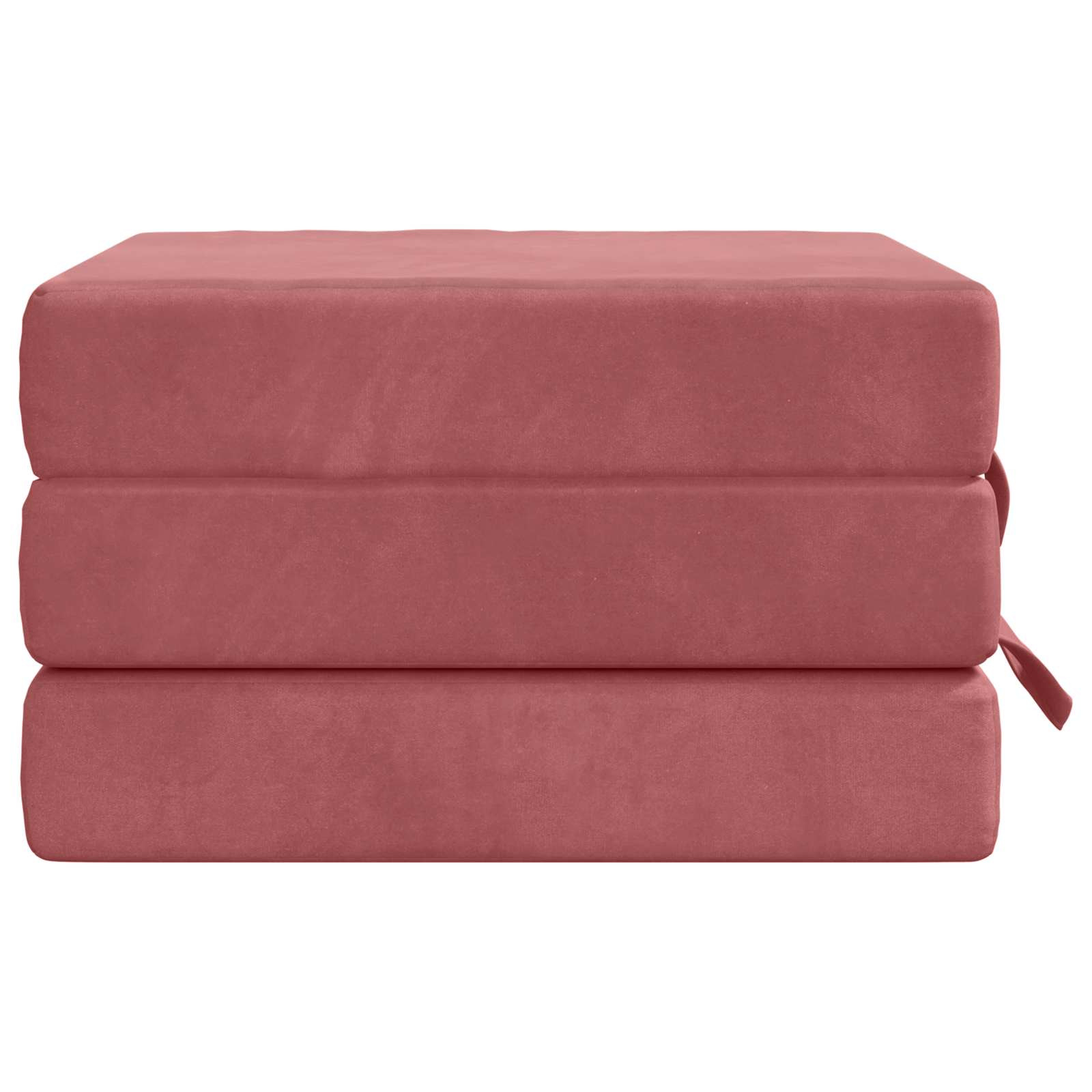 Sofa na razvlačenje 90 x 63 x 45 cm Ružičasta