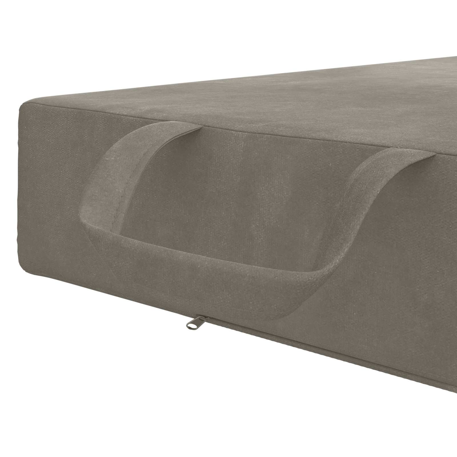 Sofa na razvlačenje 75 x 67 x 45 cm Svjetlosiva