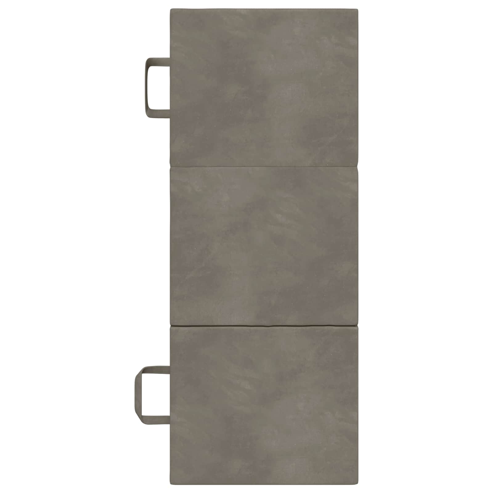 Sofa na razvlačenje 75 x 67 x 45 cm Svjetlosiva