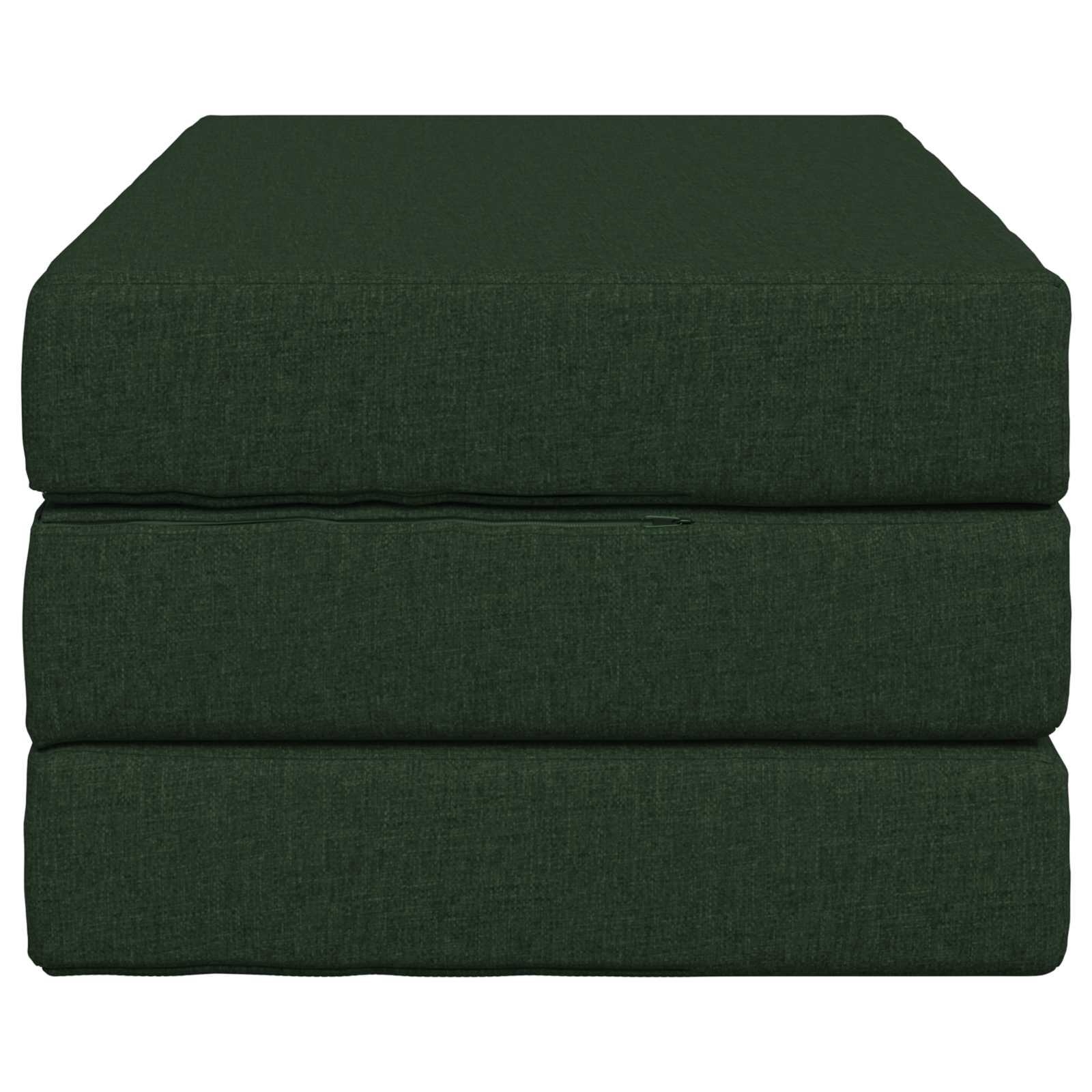 Sofa na razvlačenje 80 x 67 x 45 cm Tamnozelena