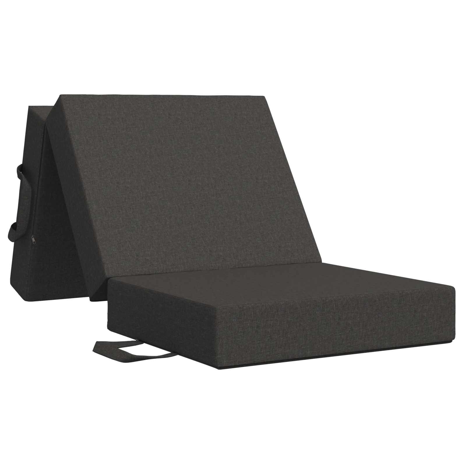 Sofa na razvlačenje 90 x 67 x 45 cm Tamnosiva