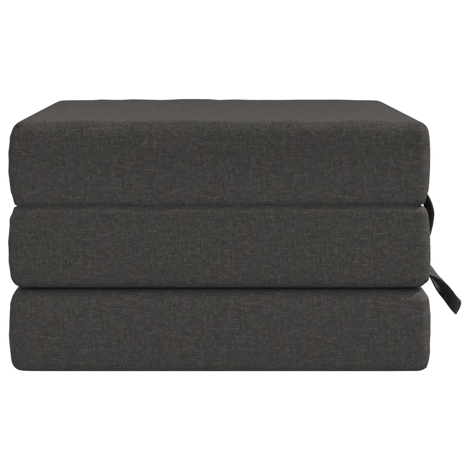 Sofa na razvlačenje 90 x 67 x 45 cm Tamnosiva