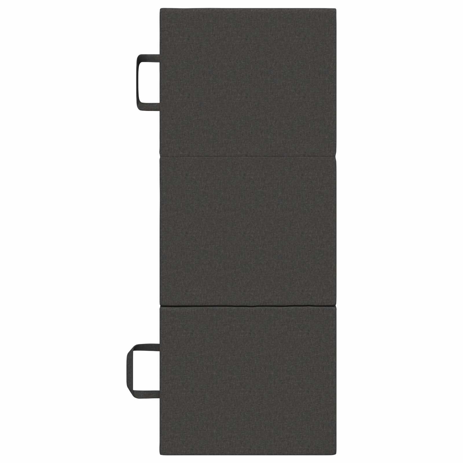 Sofa na razvlačenje 90 x 67 x 45 cm Tamnosiva