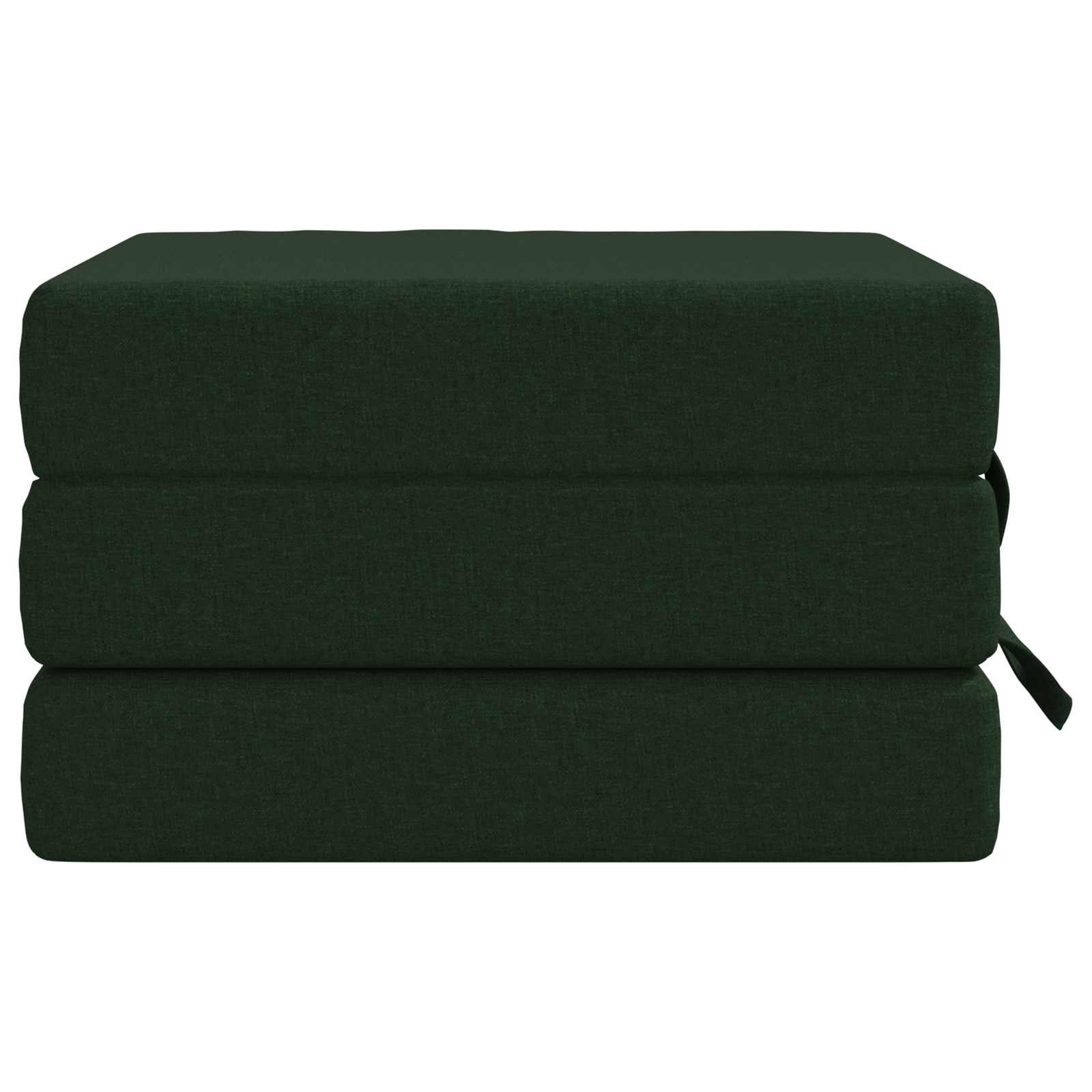 Sofa na razvlačenje 90 x 67 x 45 cm Tamnozelena