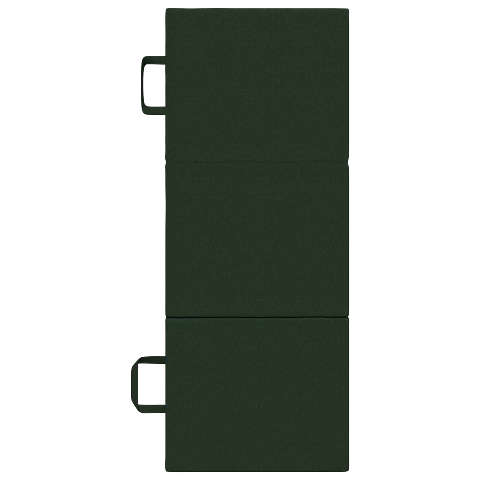 Sofa na razvlačenje 90 x 67 x 45 cm Tamnozelena