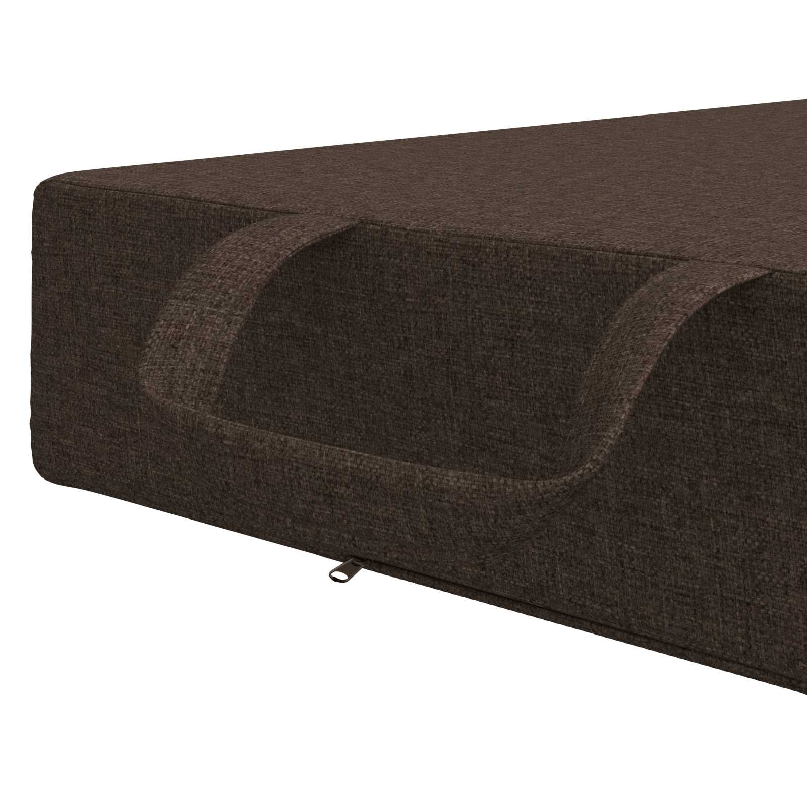 Sofa na razvlačenje 90 x 67 x 45 cm Sivosmeđa