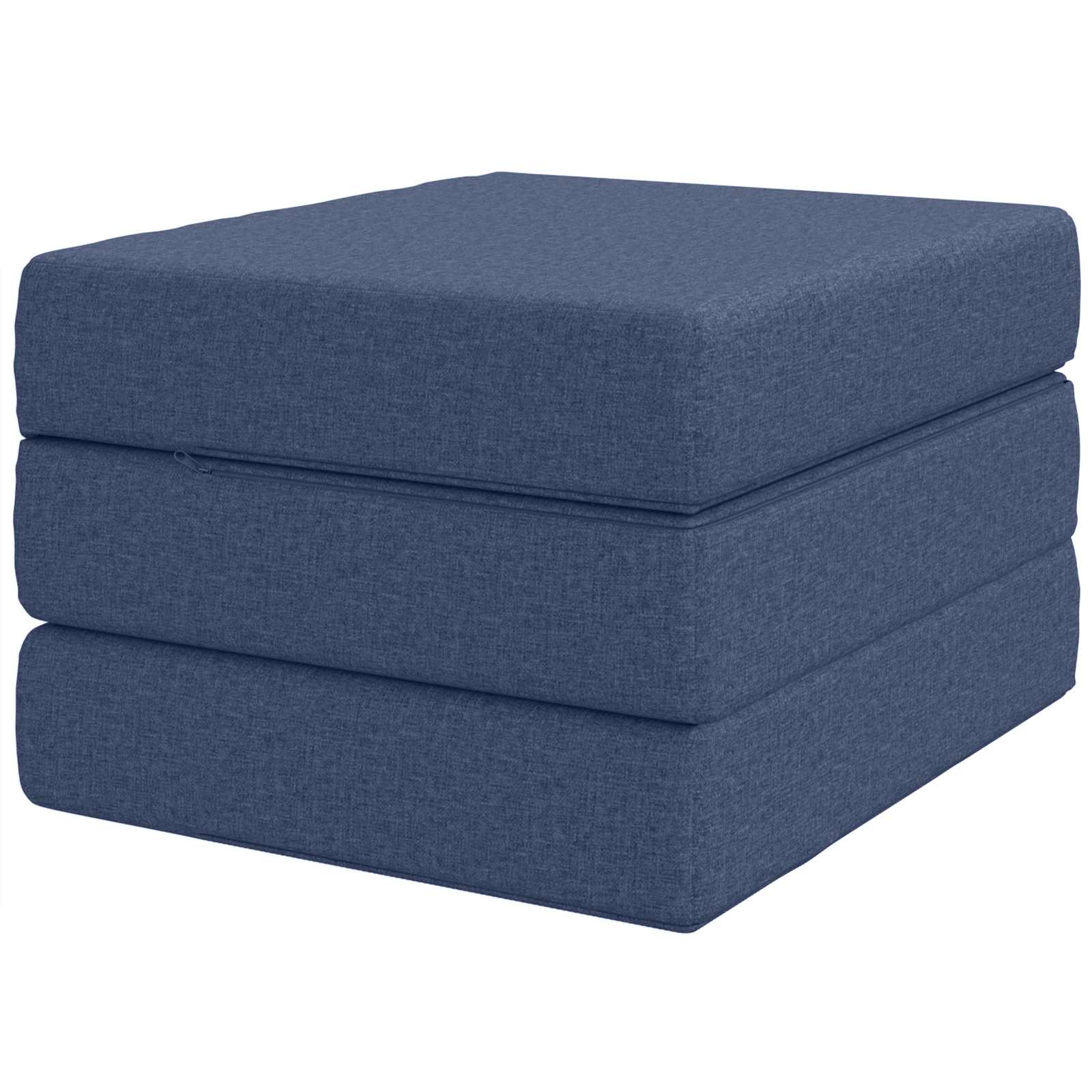 Sofa na razvlačenje 90 x 67 x 45 cm Plava
