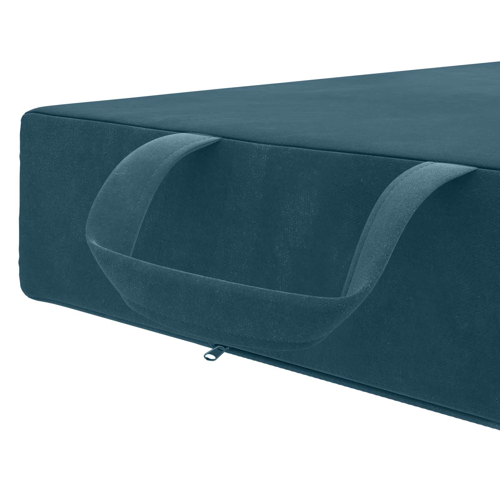 Sofa na razvlačenje 90 x 67 x 45 cm Plava