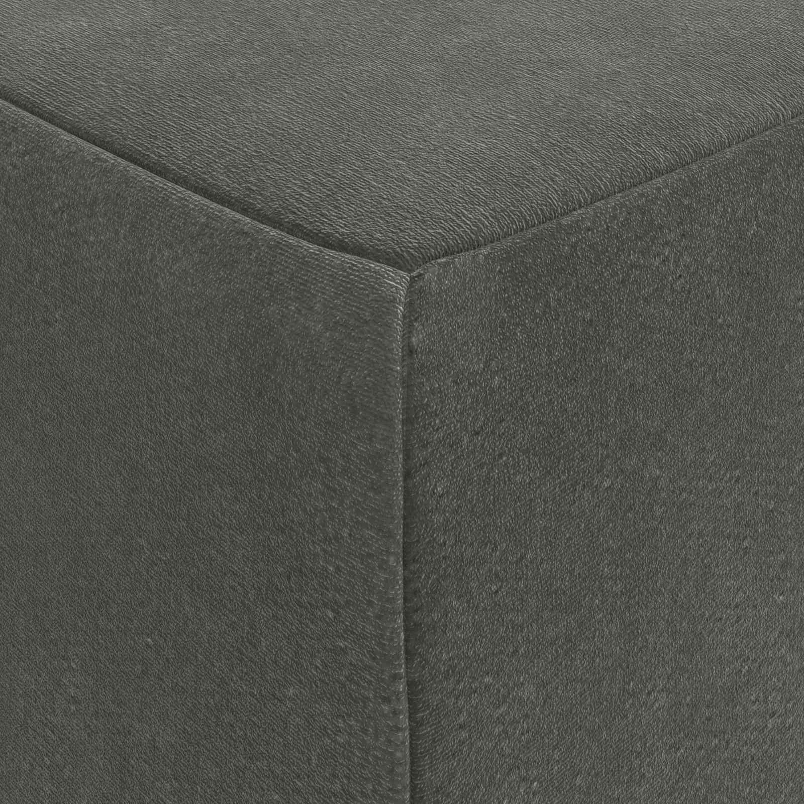 Sofa na razvlačenje 90 x 67 x 45 cm Tamnosiva