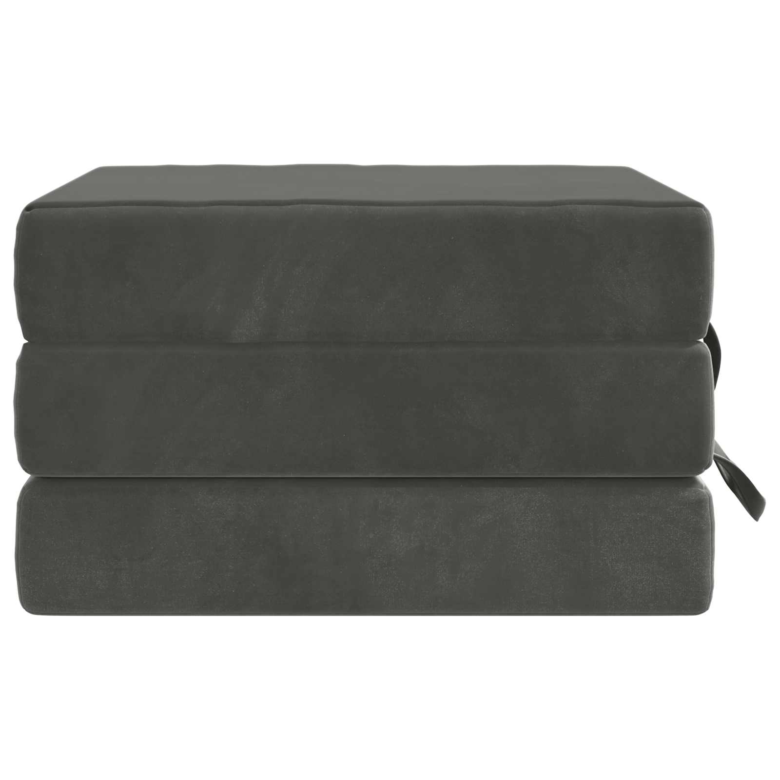 Sofa na razvlačenje 90 x 67 x 45 cm Tamnosiva