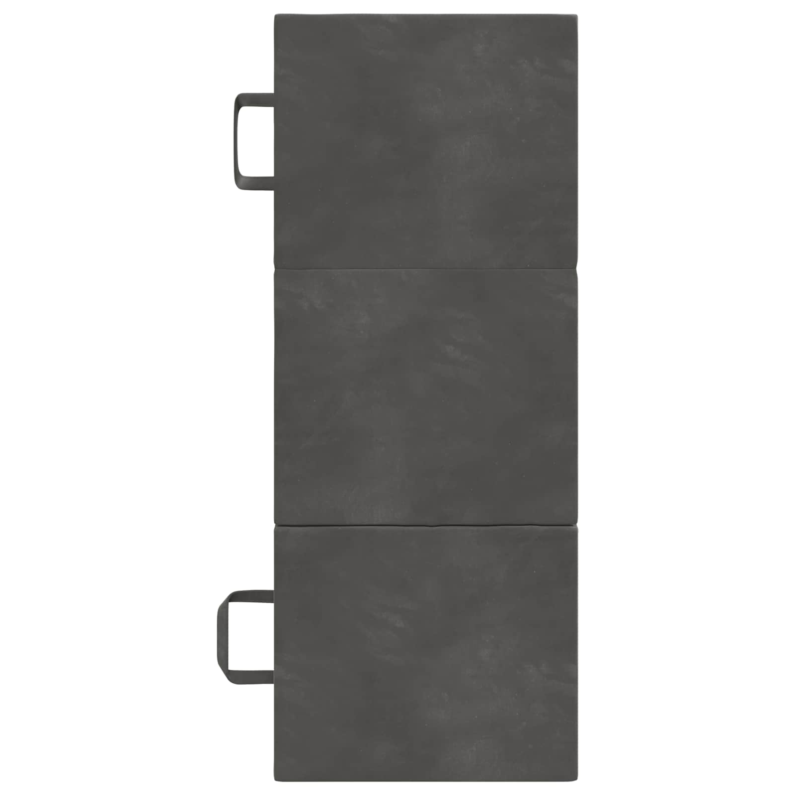 Sofa na razvlačenje 90 x 67 x 45 cm Tamnosiva