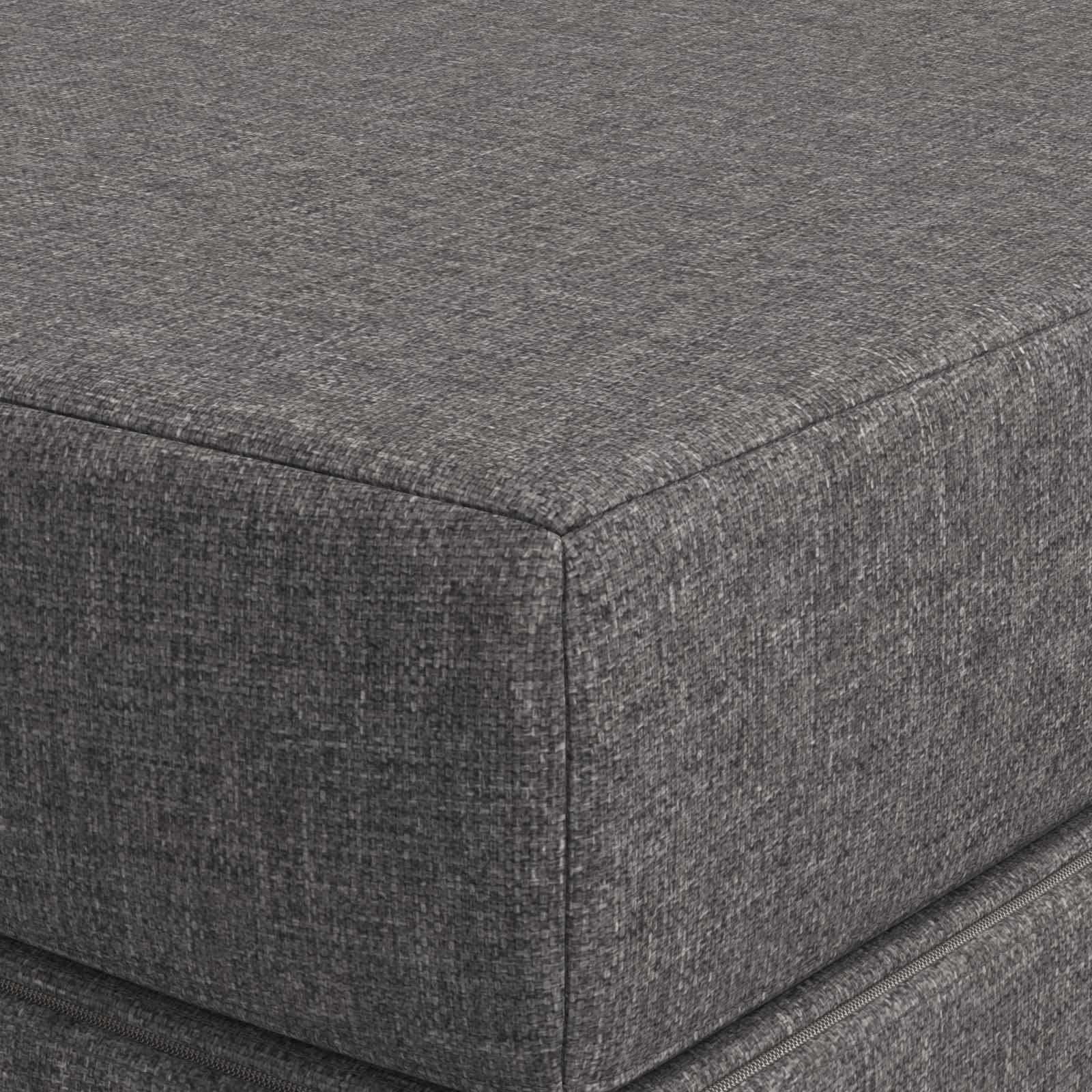 Sofa na razvlačenje 100 x 67 x 45 cm Svjetlosiva