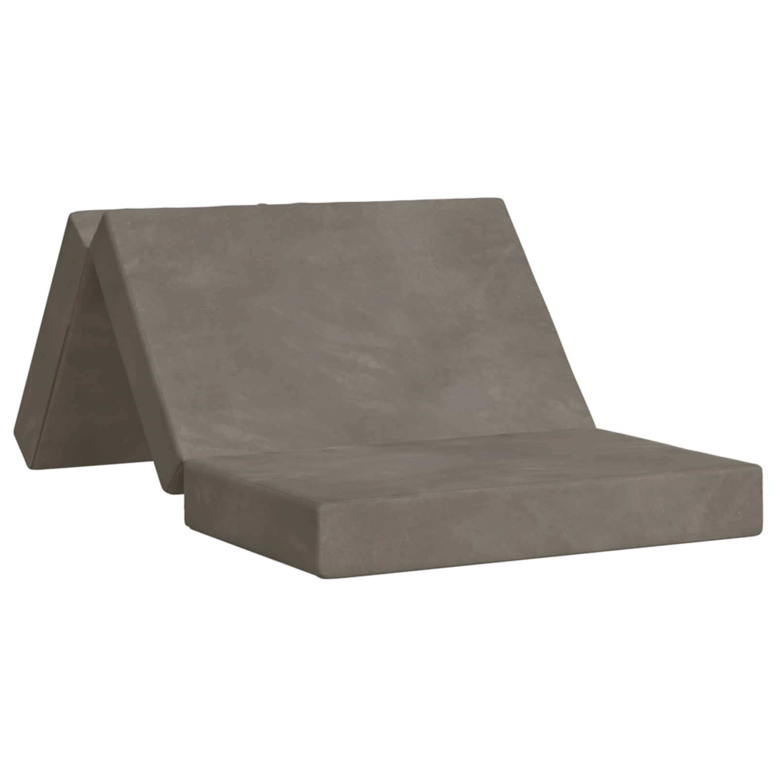Sofa na razvlačenje 100 x 67 x 45 cm Svjetlosiva