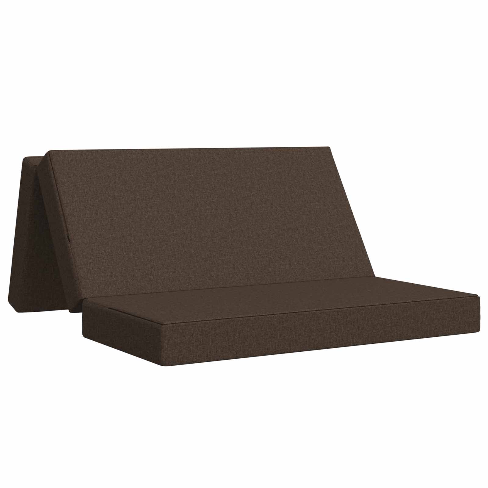 Sofa na razvlačenje 120 x 67 x 45 cm Sivosmeđa