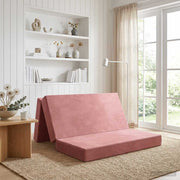 Sofa na razvlačenje 160 x 67 x 45 cm Ružičasta